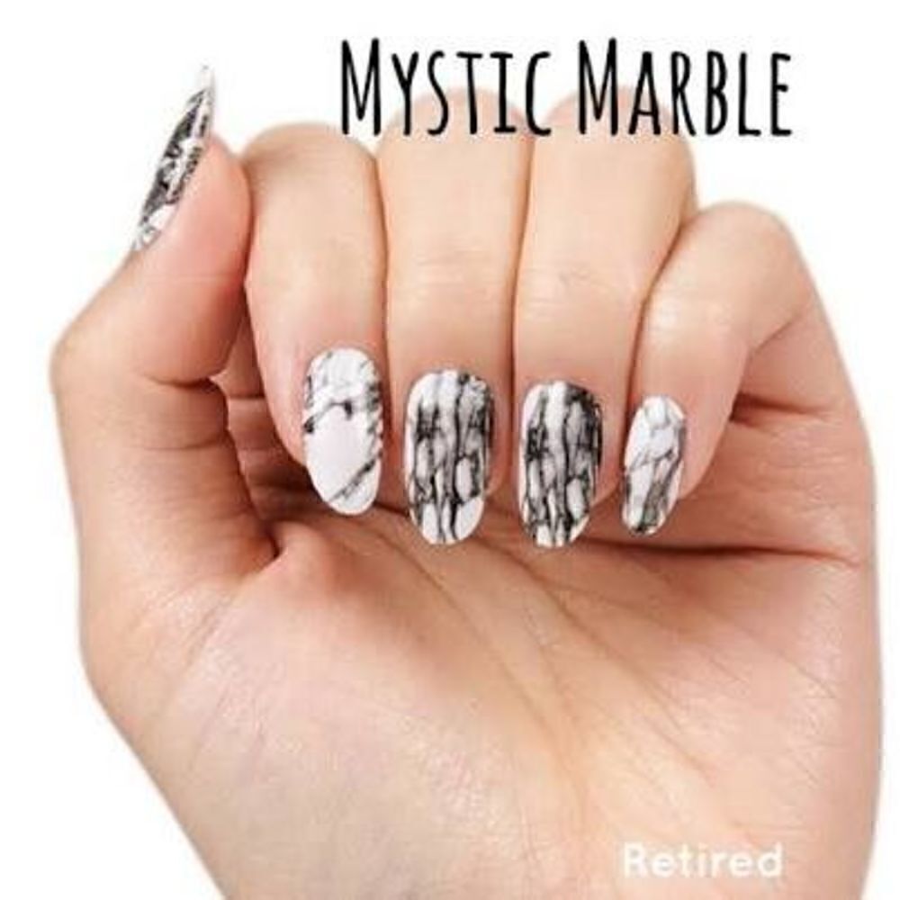 5/$15 SALE Brand New Color Street Mystic Marble Nail Polish Strips Retired Color